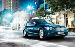 BMW 1 blue