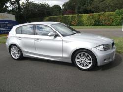 BMW 1 silver