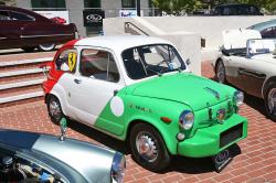 FIAT 850 BERLINA green