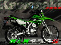 KAWASAKI KLR 250 engine