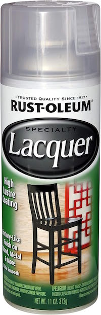 
Rust-Oleum 1906830 Lacquer Spray, 11-Ounce, Gloss Clear