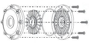 Hydra-Drive assemblage