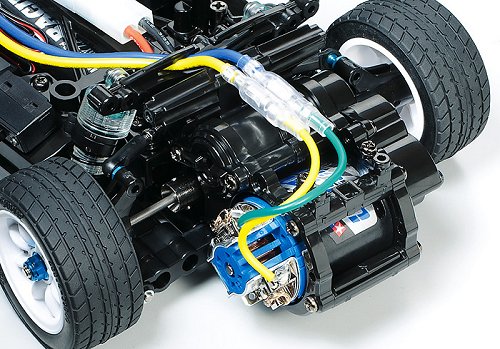 Tamiya M06 Pro Chassis #58460 Rear