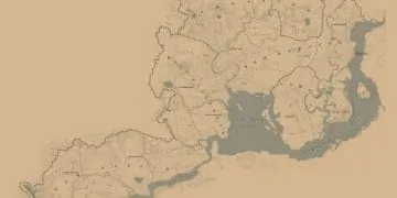 Red Dead Redemption 2 (rdr2) Map