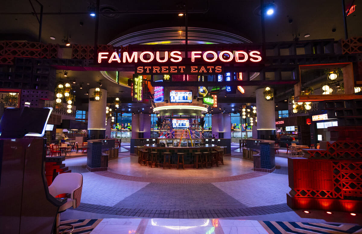 Lee au sens propre Dureté food court las vegas strip Mars quelque peu ...