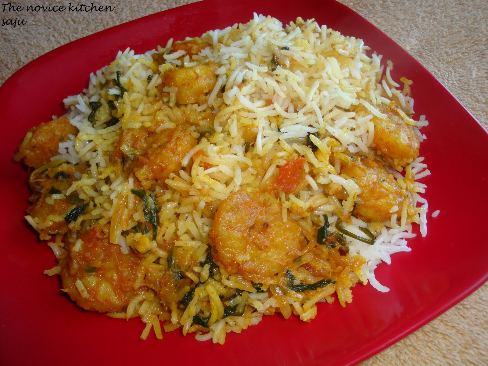 Prawn Biryani Recipe