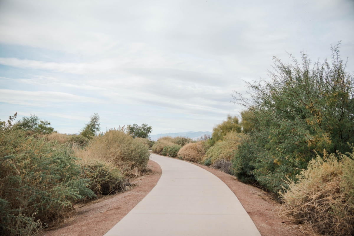 A walkway