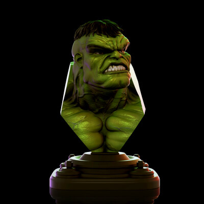 Hulk Bust Hulk Bust