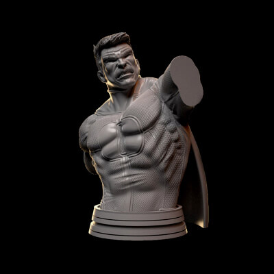 Omniman Bust