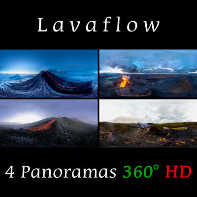 Lavaflow Panoramas