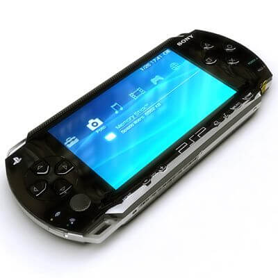 Sony PSP and UMD 3D Model