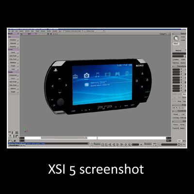 Sony PSP and UMD 3D Model