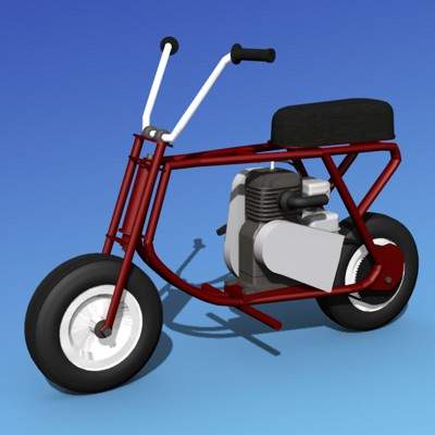 Mini Bike 3D Model