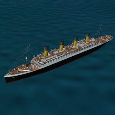 RMS Titanic 3D Model