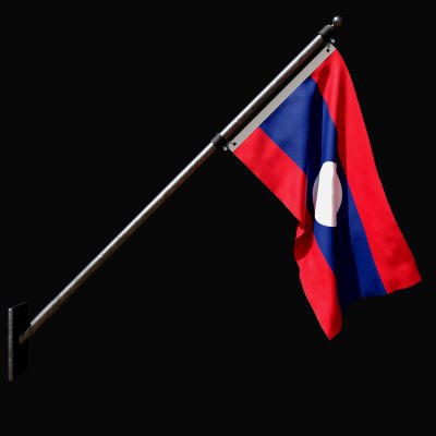 Flag of Laos 03