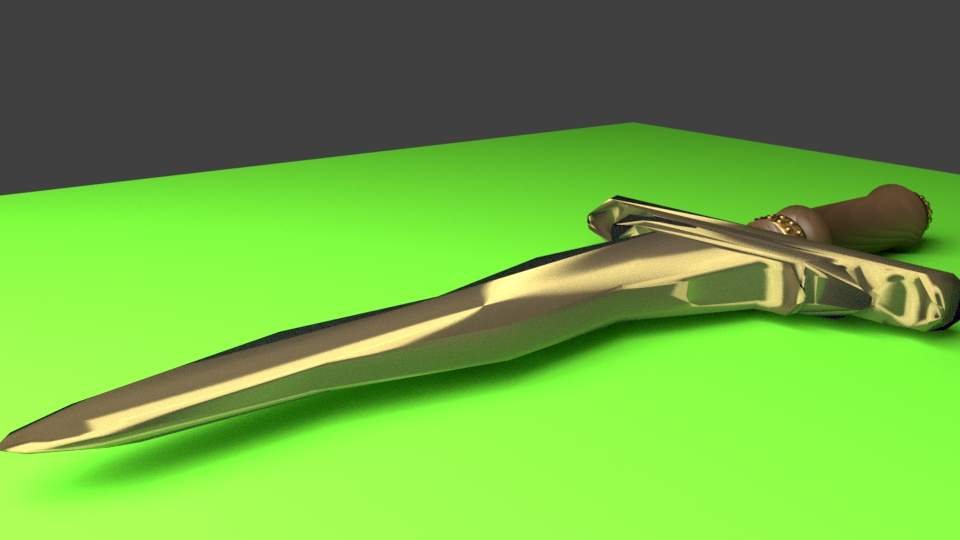 Kris Dagger 3 3D Model