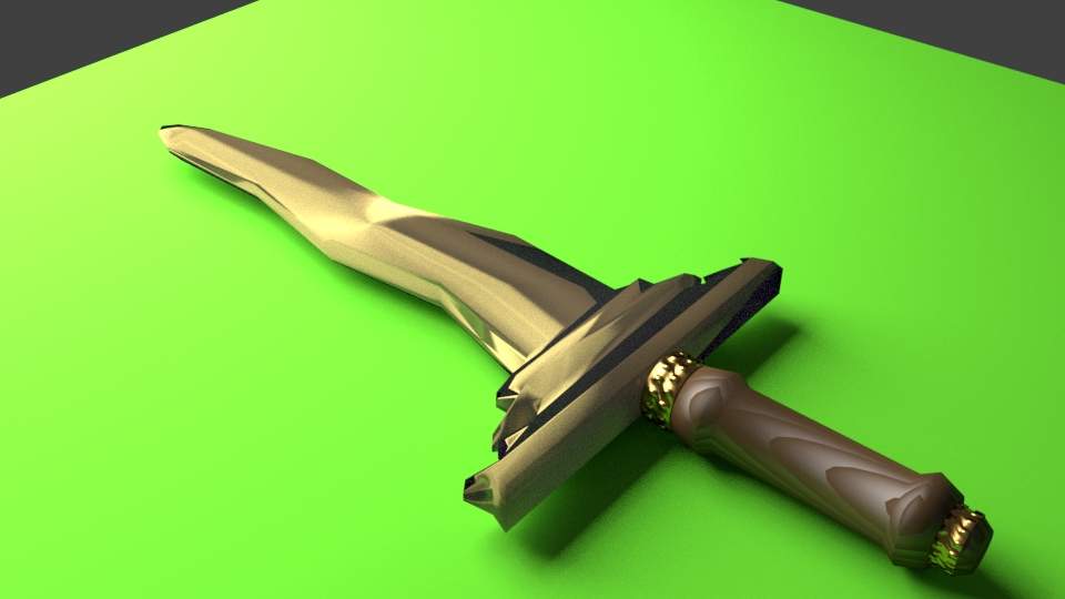 Kris Dagger 3 3D Model