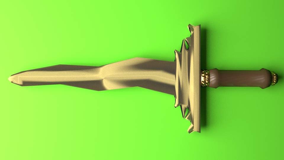 Kris Dagger 3 3D Model