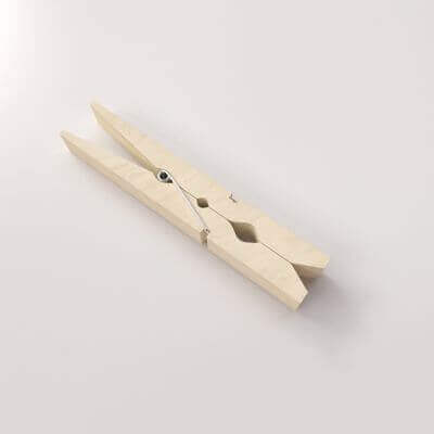 Wooden Clothespin