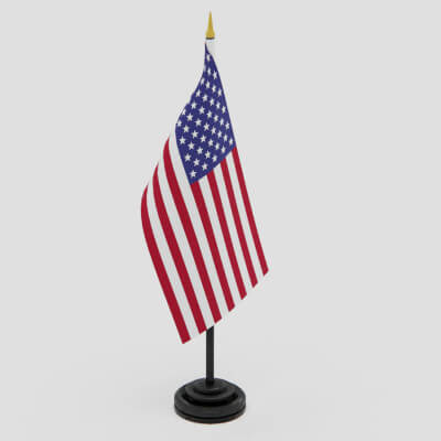 US Desk Flag