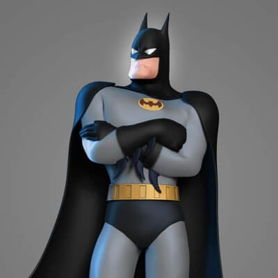 Stylized Batman