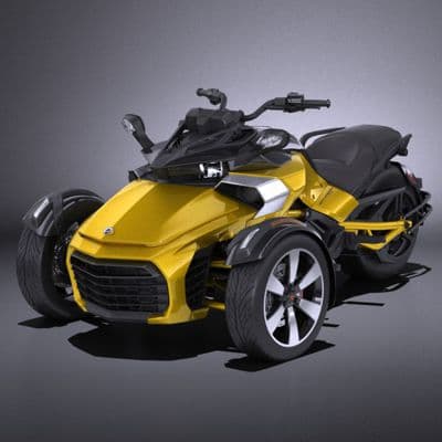 Can-Am Spyder 2018 3D Model