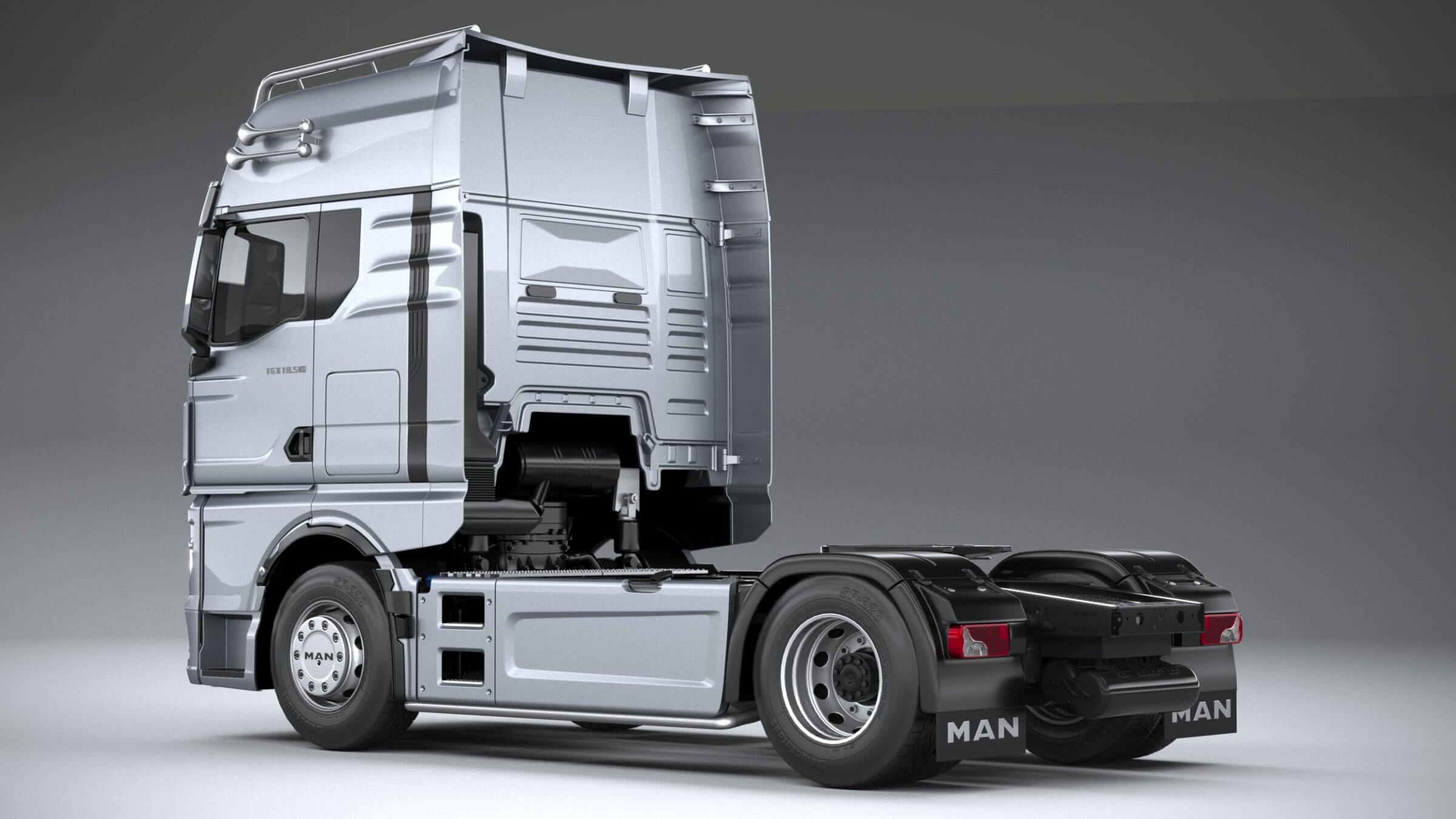 Man TGX 2021 3D Model