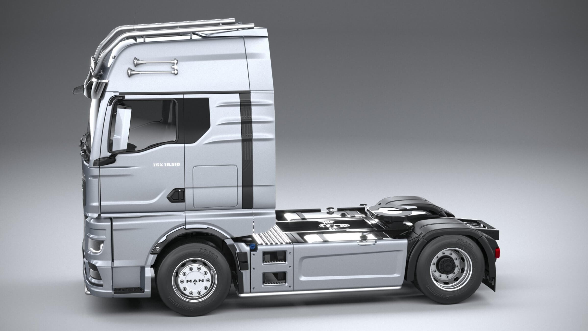 Man TGX 2021 3D Model