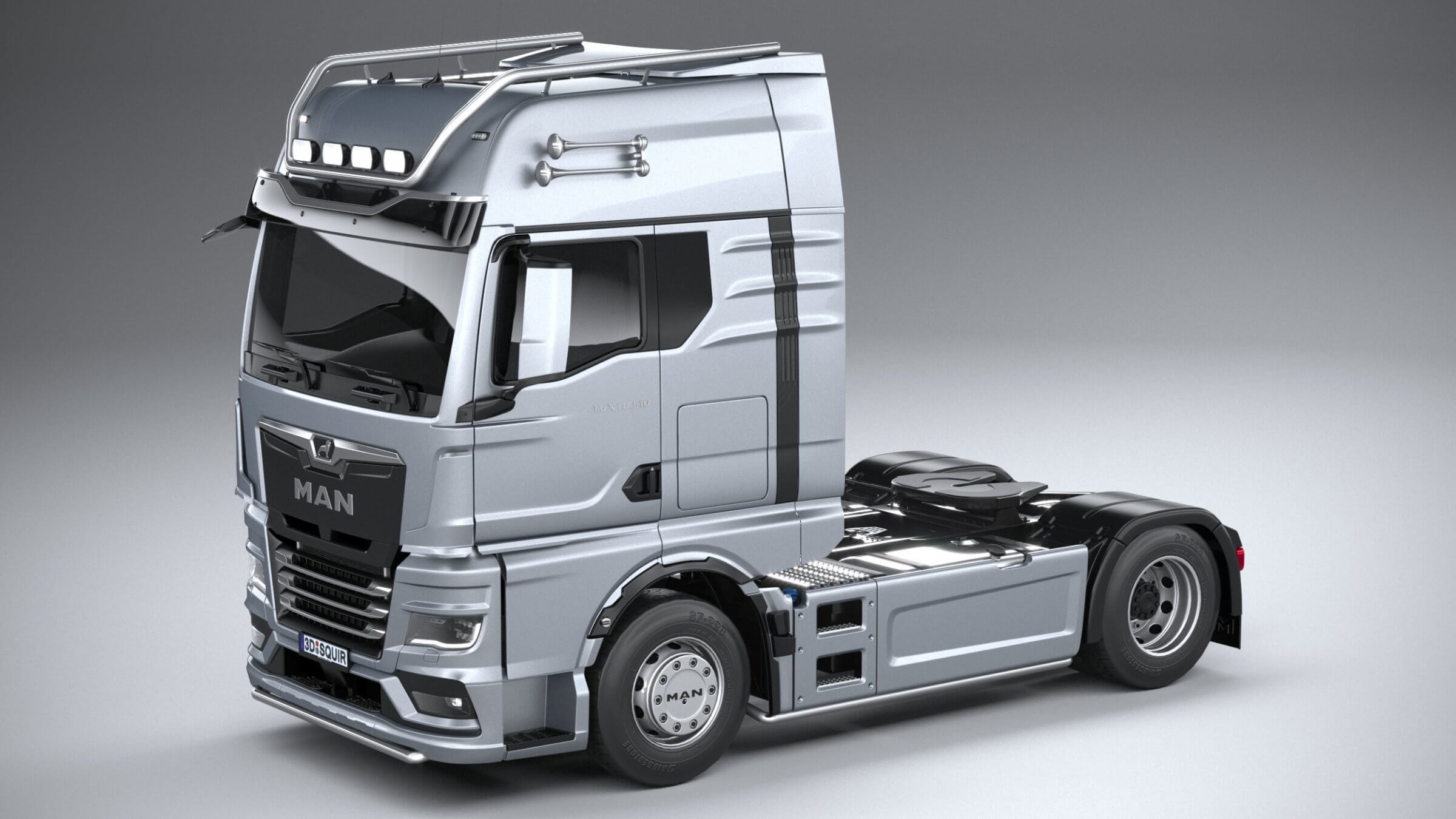 Man TGX 2021 3D Model