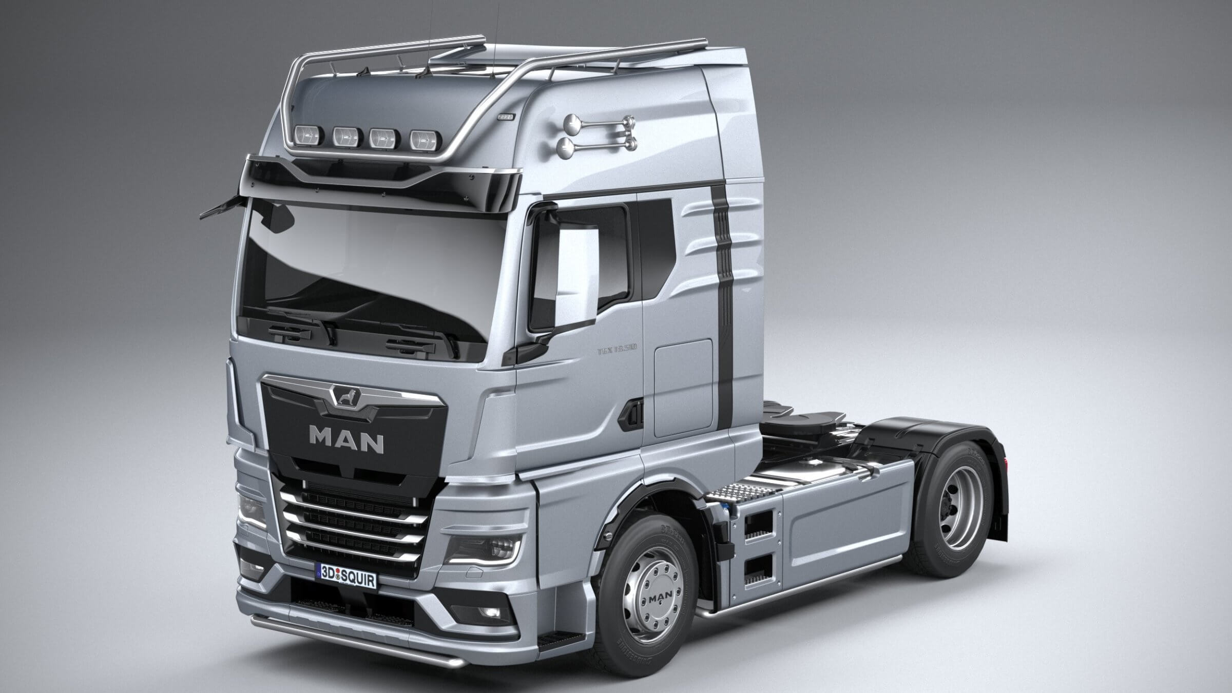 Man TGX 2021 3D Model