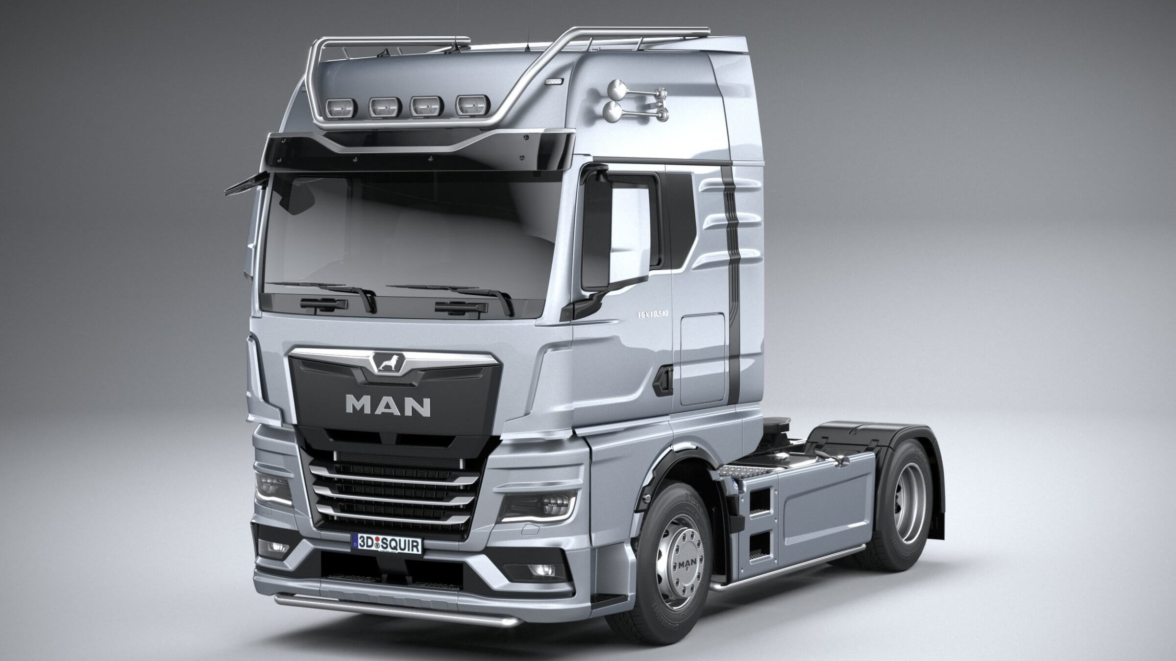 Man TGX 2021 3D Model