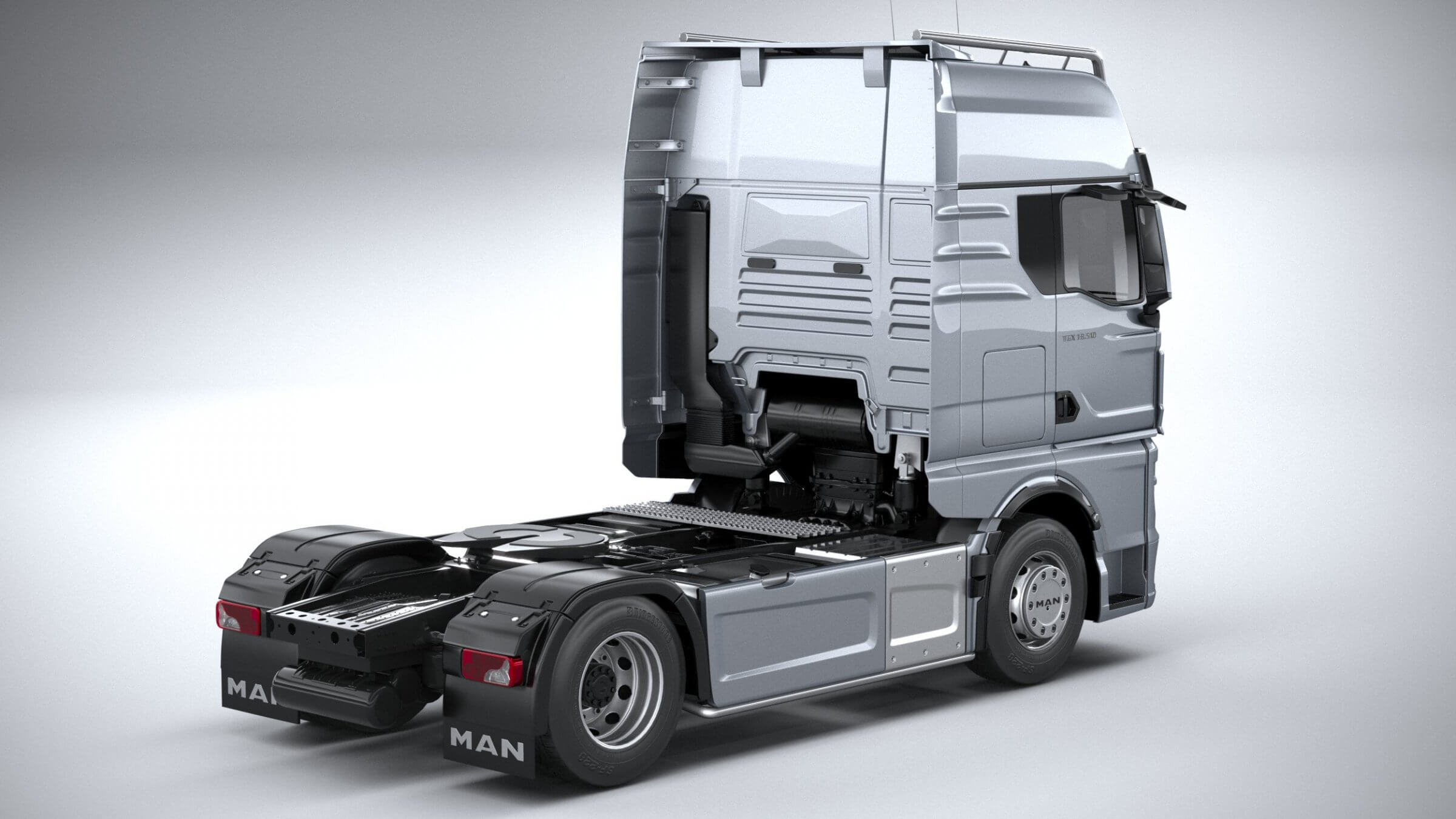 Man TGX 2021 3D Model