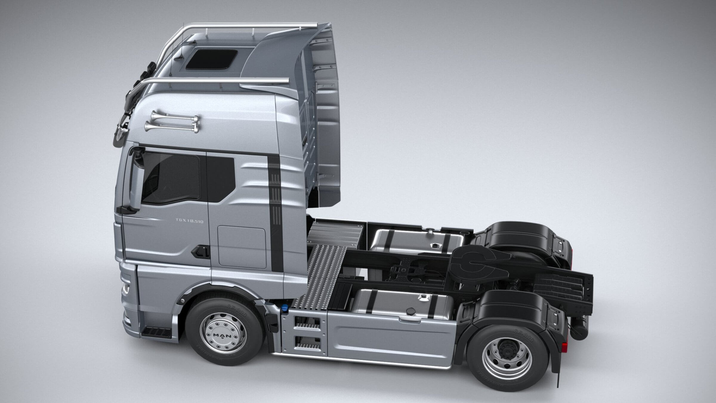 Man TGX 2021 3D Model