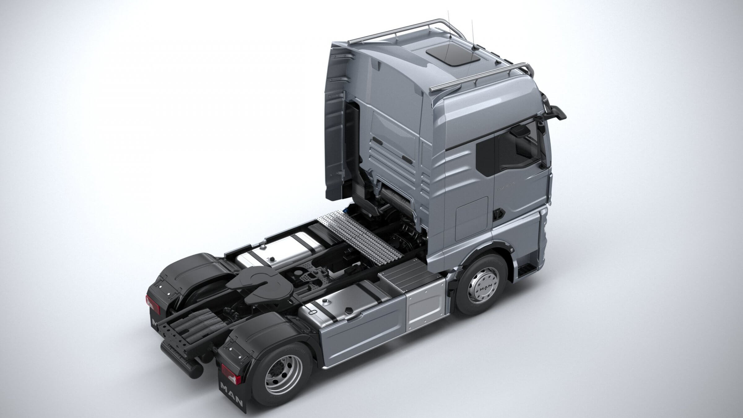 Man TGX 2021 3D Model