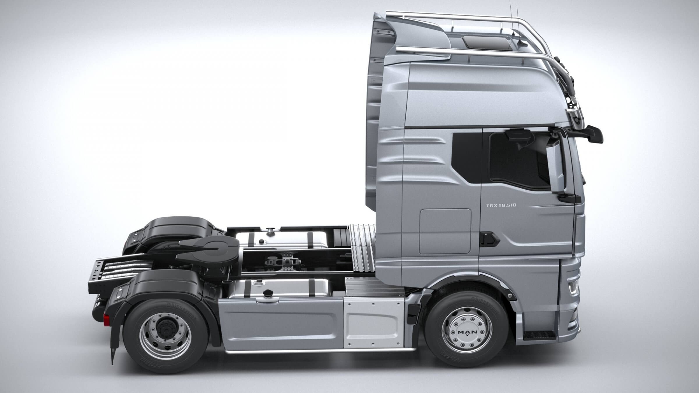 Man TGX 2021 3D Model