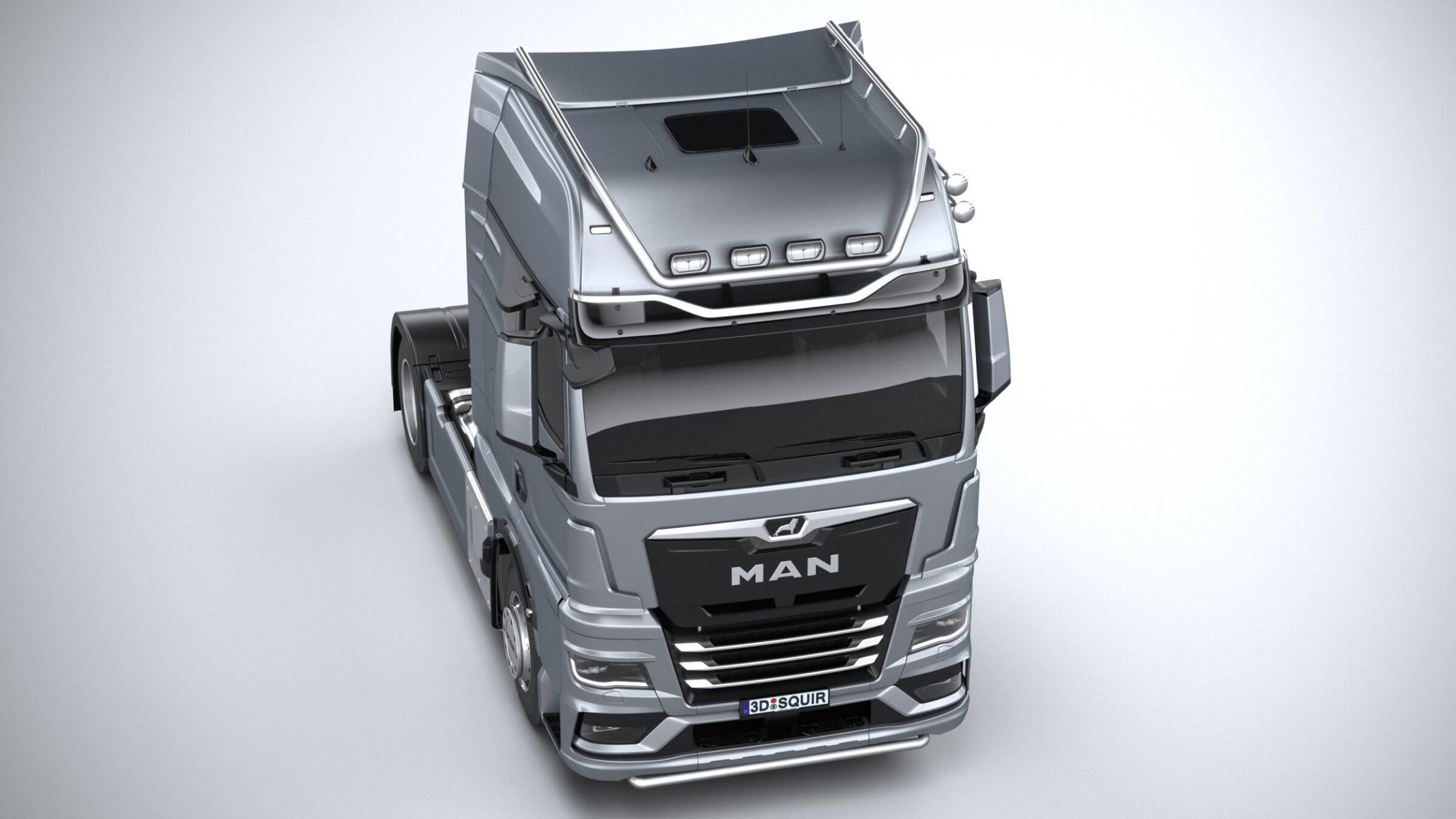 Man TGX 2021 3D Model