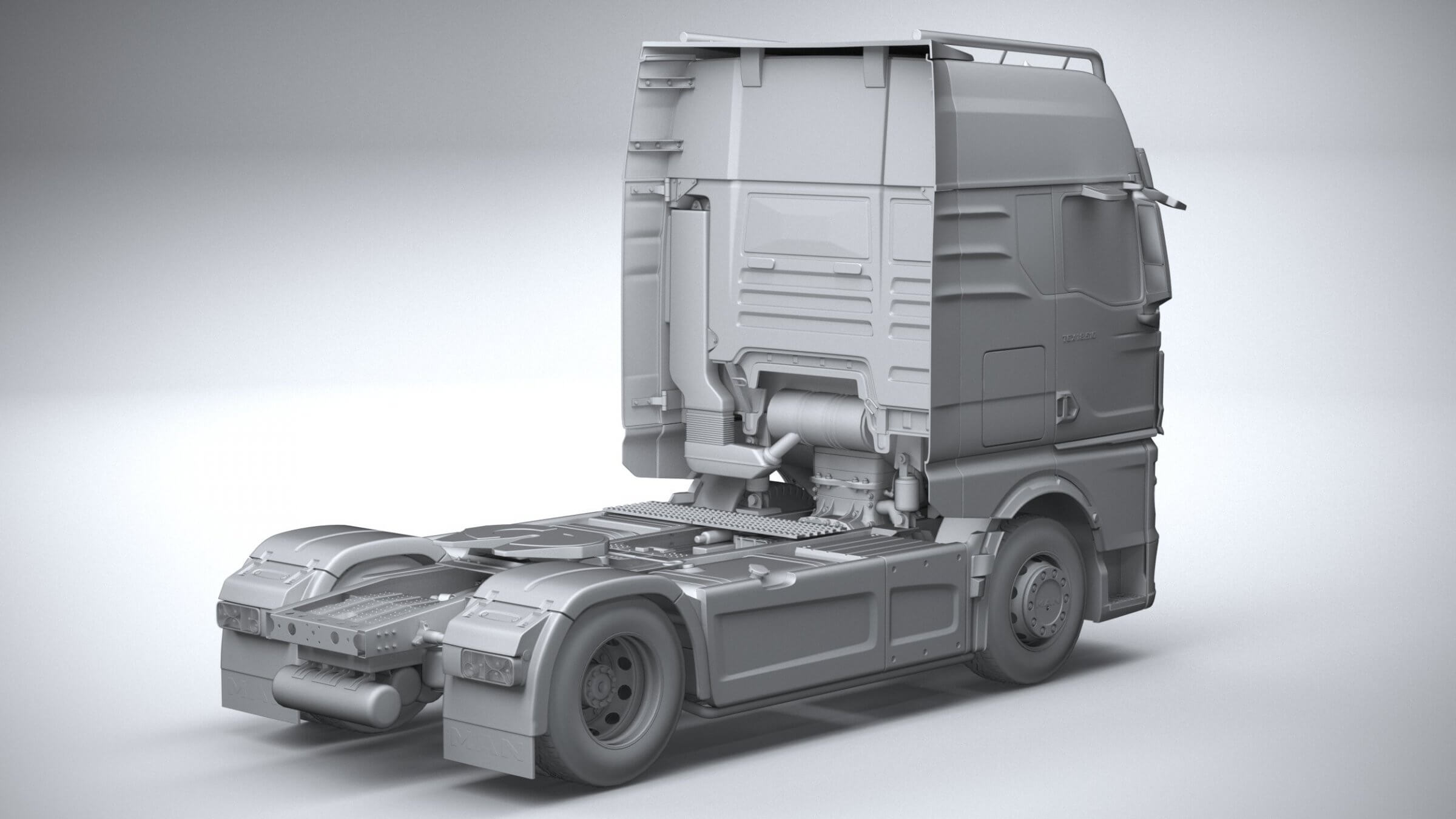 Man TGX 2021 3D Model