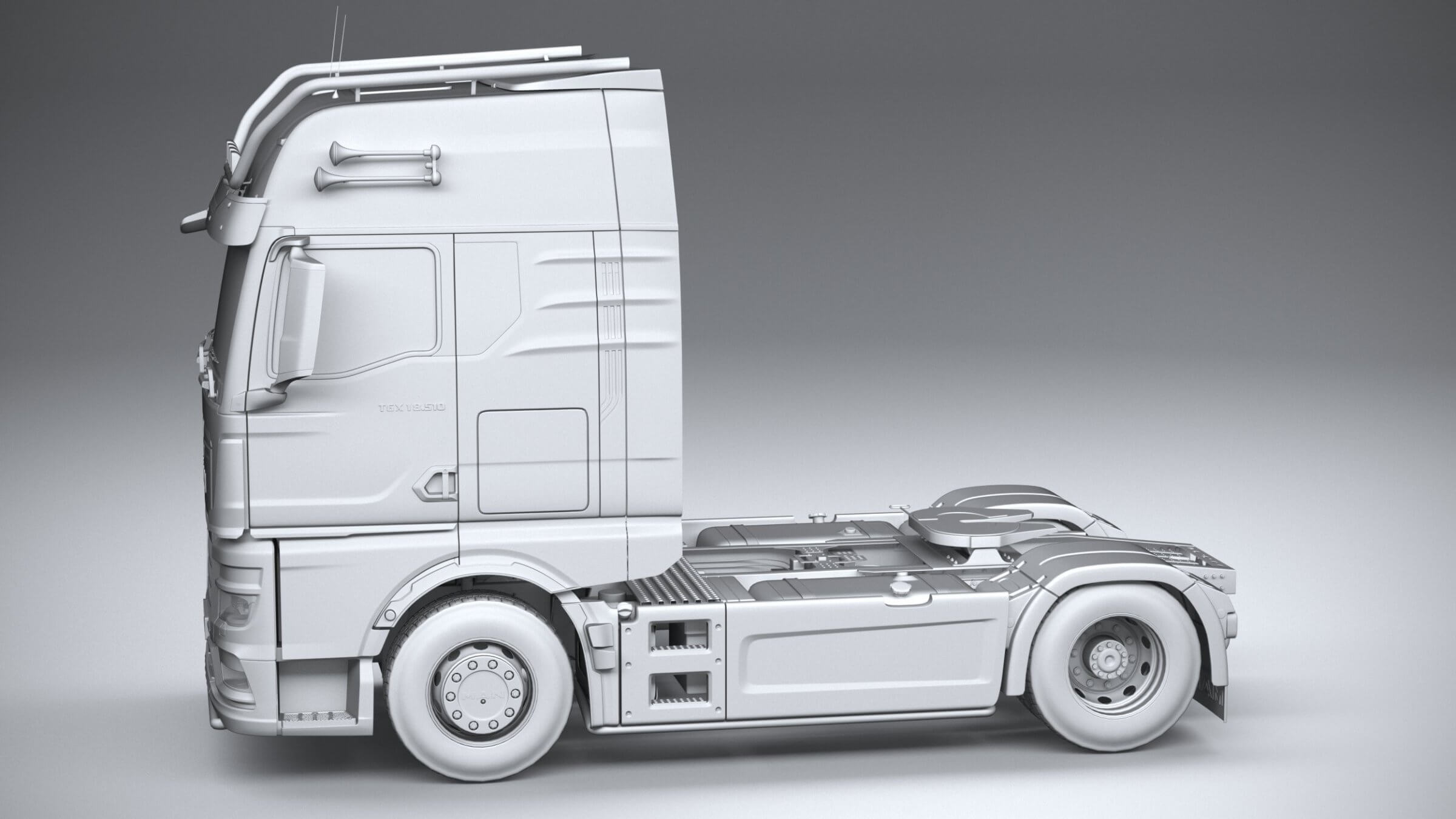 Man TGX 2021 3D Model