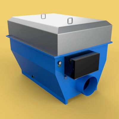 Rotary Drum Filter 3D Model