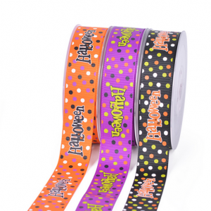 Halloween Dot ribbon