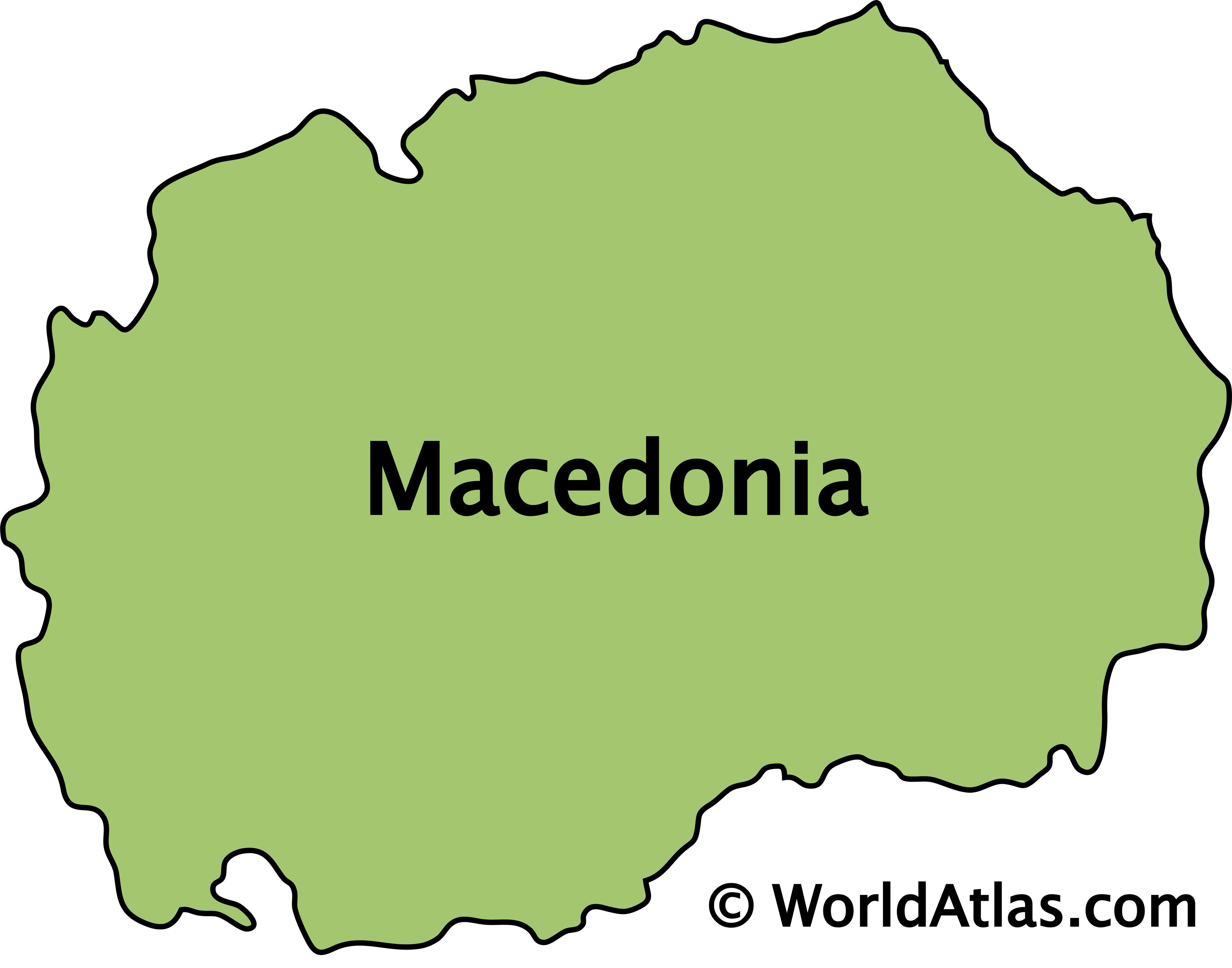 Macedonia Map