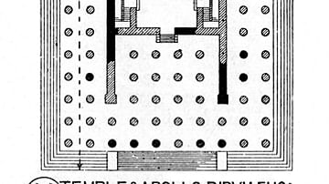 Aerial View of the Temple of Apollo, Miletus