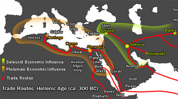 Mediterranean Sea Trade Map