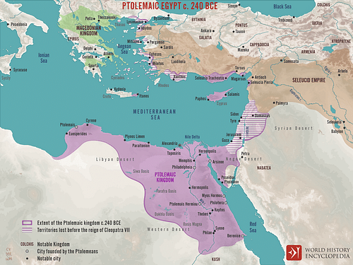 Ptolemaic Egypt c. 240 BCE