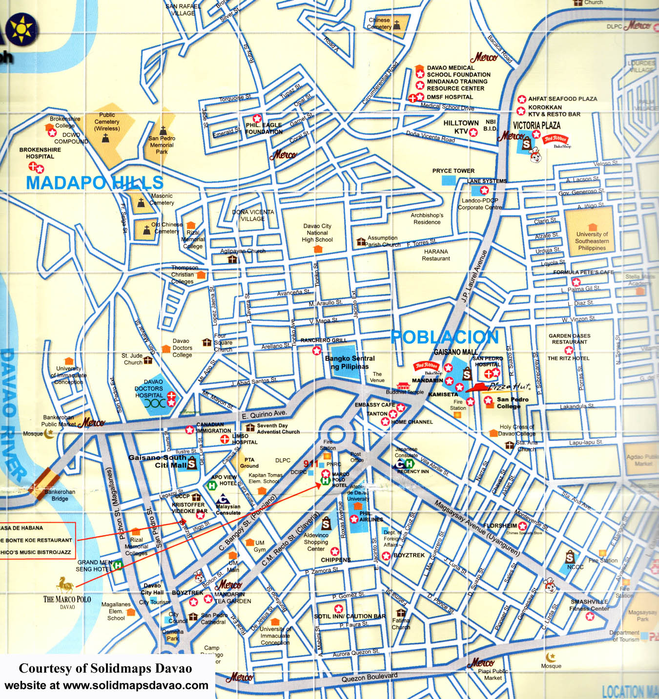 Tourist Map, Davao, Tourist, 45% OFF | www.elevate.in