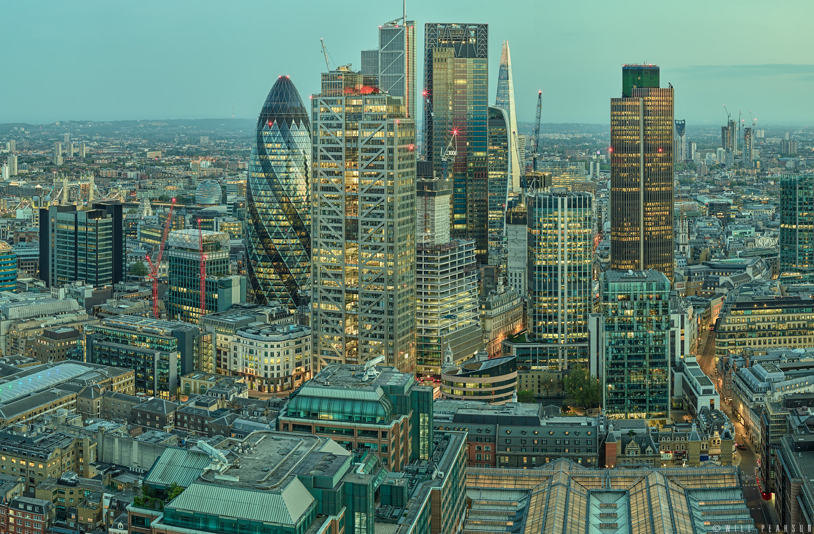 City of London Dusk | Gigapixel Cityscape