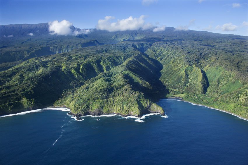 Aerial view of Maui