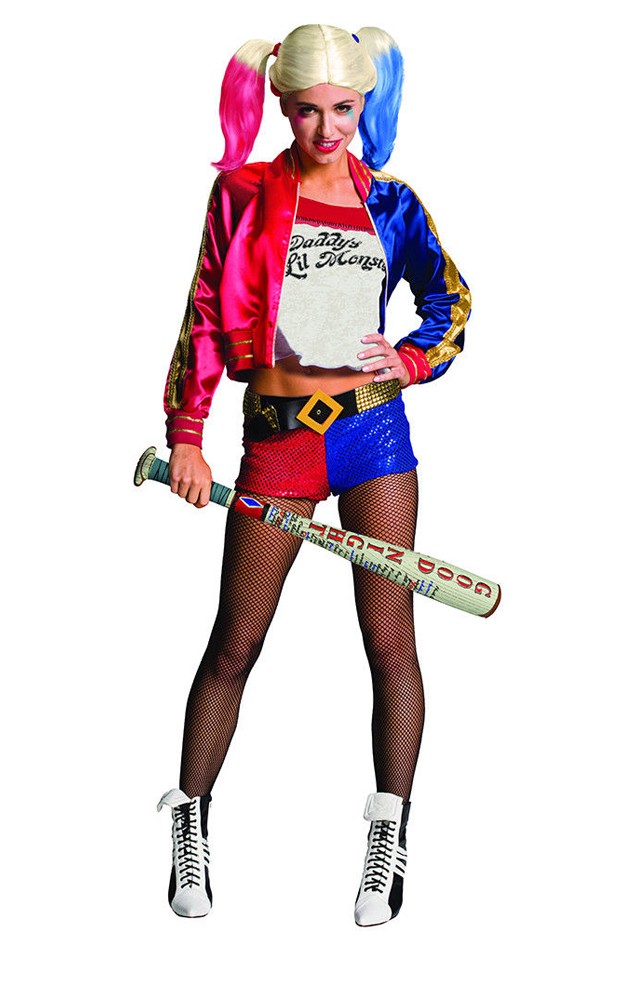 Suicide Squad Harley Quinn Inflatable Costume Bat Adult One Size ...