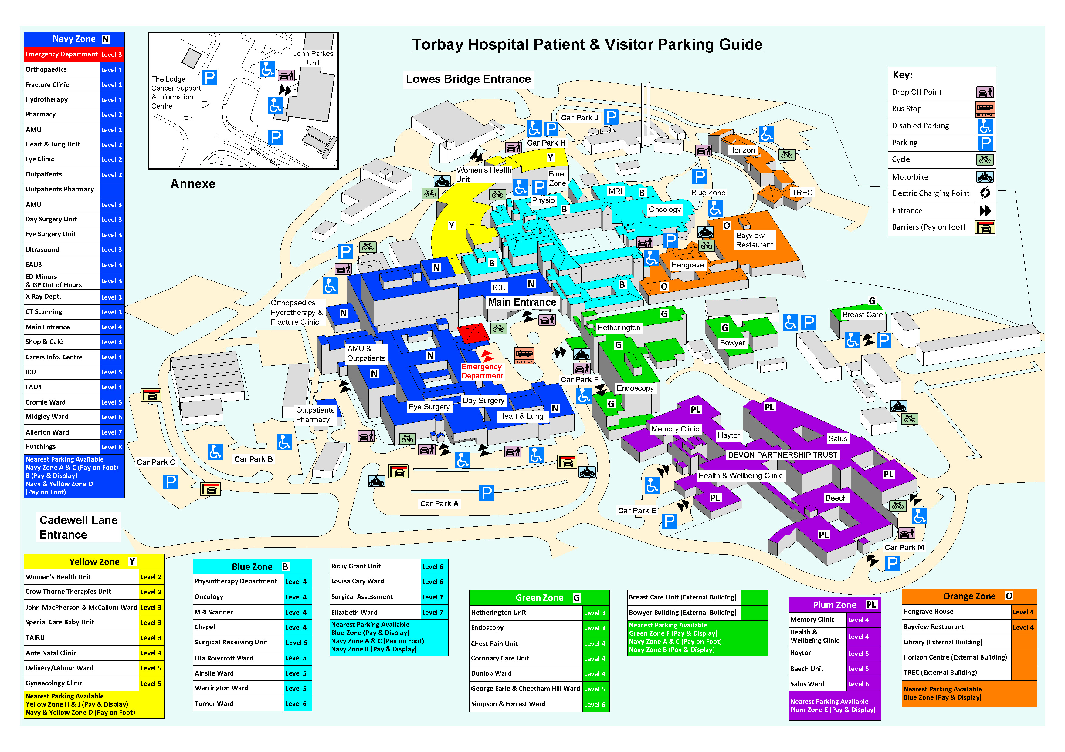 Peterborough Hospital Map Of Departments