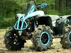 Niebieski, Quad, Can-Am, Renegade 1000 R XMR